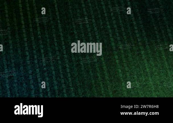 Binary Numbers Inside Computer Code Motion Hacker Background With Noise And Binary Numbers - Full HD Abstract Arts for Desktop