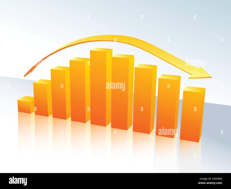 Increase Decrease Graph Stock Vector Images Alamy - Download Amazing Ocean Image | 4K