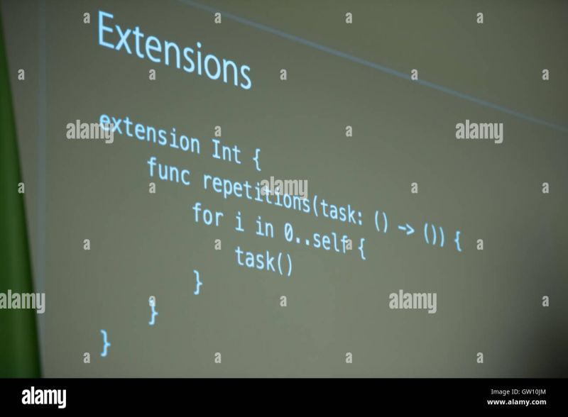 Java Program Code On Projector Screen At Programming Class Stock Photo Alamy - Premium Minimal Design Gallery - HD