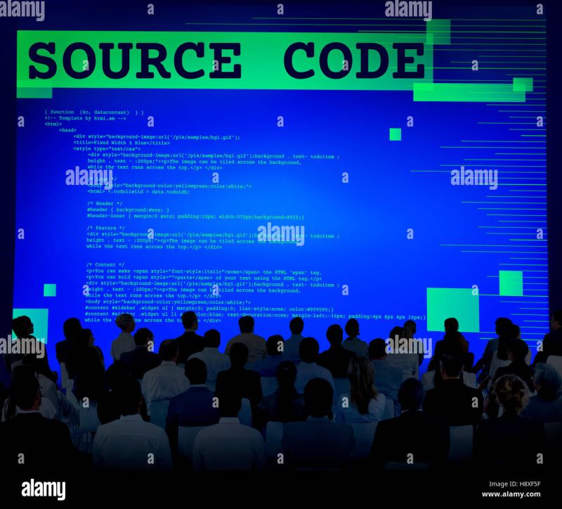 Source Code Analysis Binary Computer Internet Concept Stock Image - Modern 4K Minimal Photos | Free Download