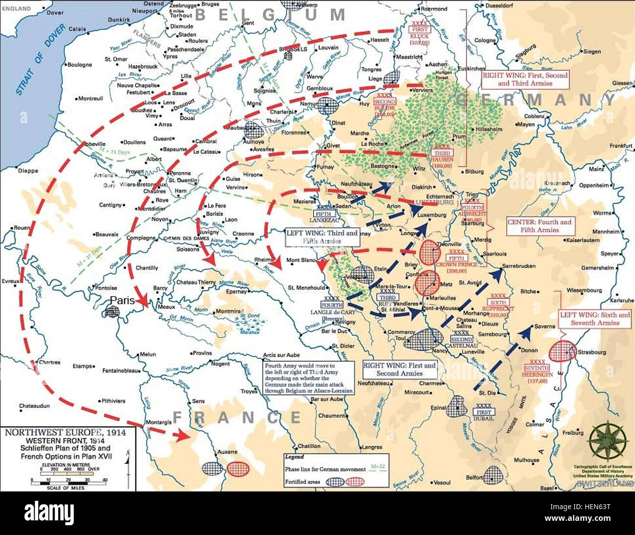 Schlieffen Plan Hi Res Stock Photography And Images Alamy Schlieffen Plan HEN63T 