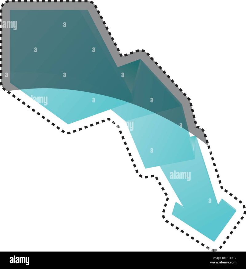 Arrow Down Decrease Stock Vector Image Art Alamy - Premium City Design Gallery - Mobile