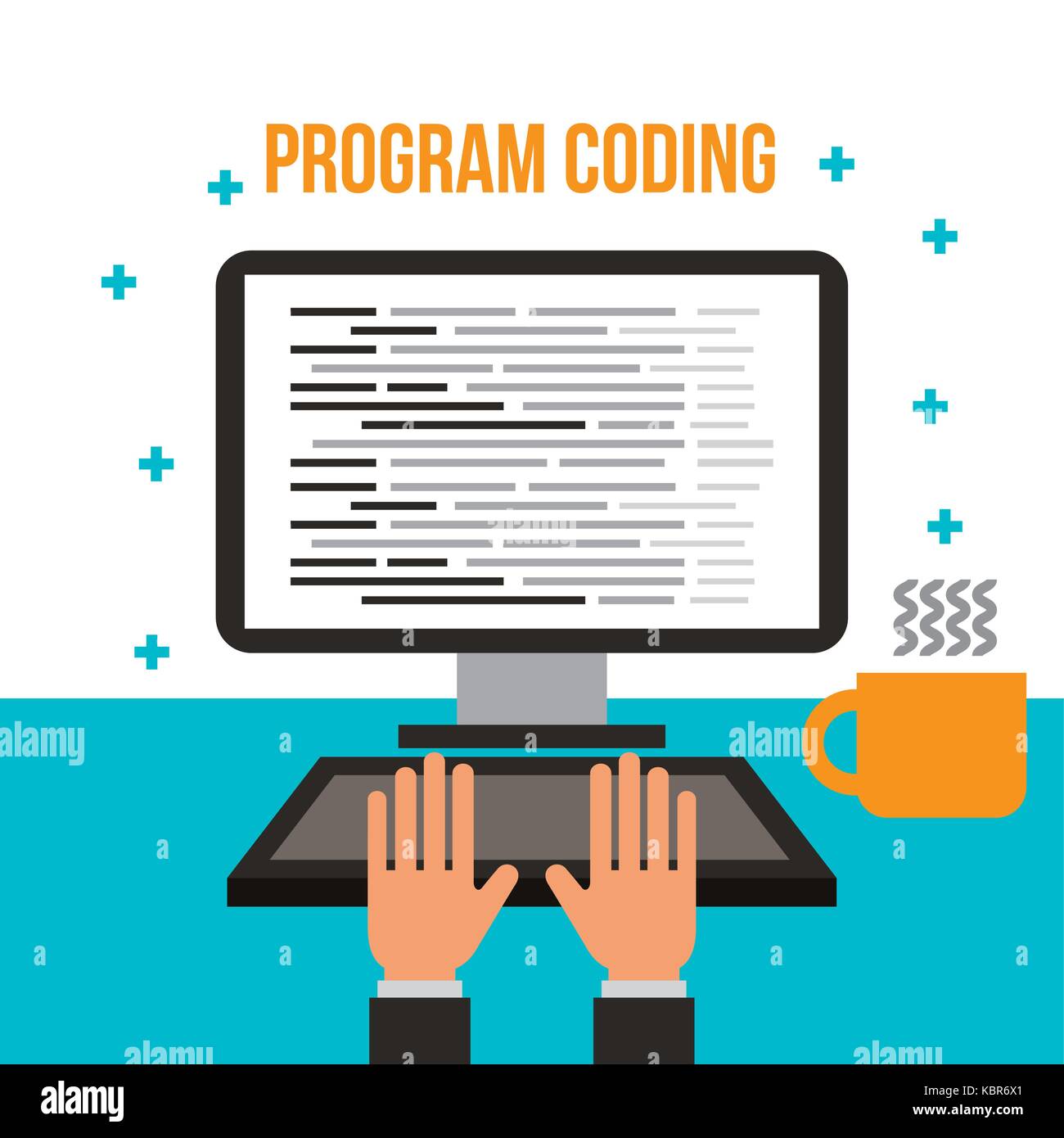 Programming languages image stock vector images