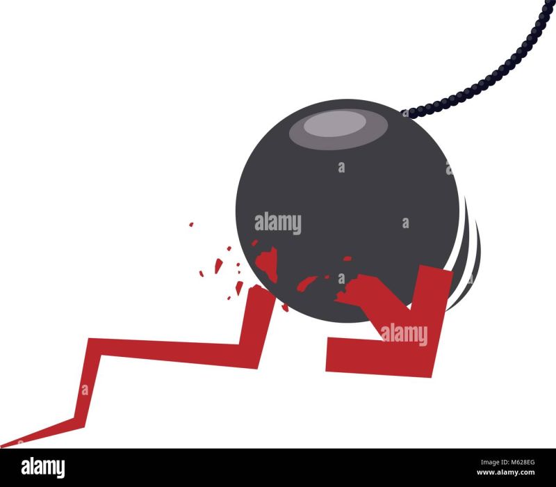 Arrow Statistics Decrease Icon Vector Illustration Graphic Design Stock Vector Image Art Alamy - Download Premium Colorful Pattern | HD