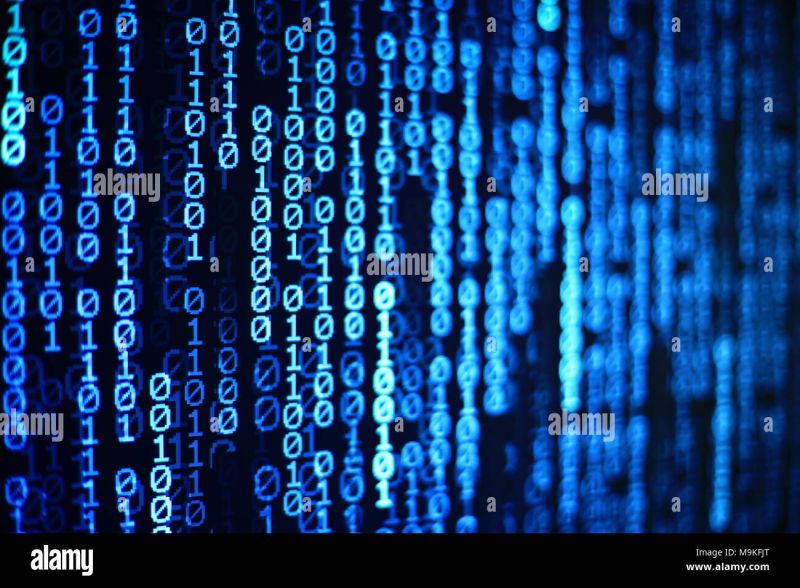 Computer Ai Intelligence Data Internet Connection Concepts Binary Code - Premium Ocean Image Gallery - Ultra HD