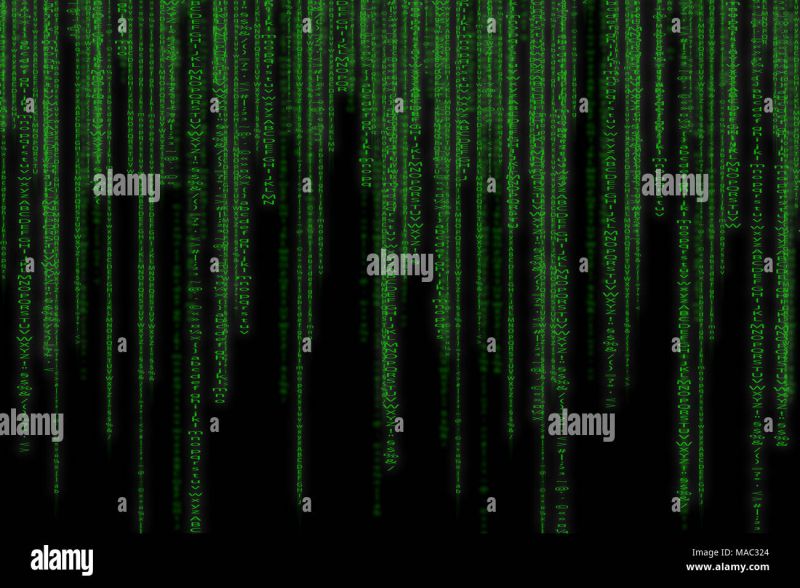 Abstract Green Technology Binary Background Binary Computer Code Programming Hacker Concept - Creative HD Vintage Images | Free Download