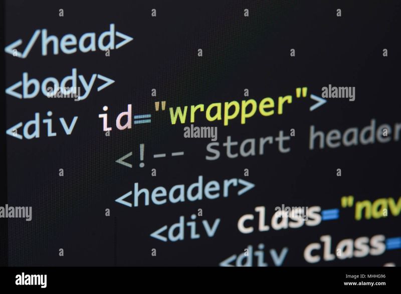 Programing Workflow Abstract Algorithm Concept Programming Webdesign Html Printed Code Stock - Mountain Illustrations - Incredible Desktop Collection