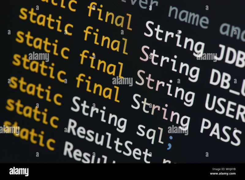 Real Java Code Developing Screen Programing Workflow Abstract - Premium Ocean Illustration Gallery - High Resolution