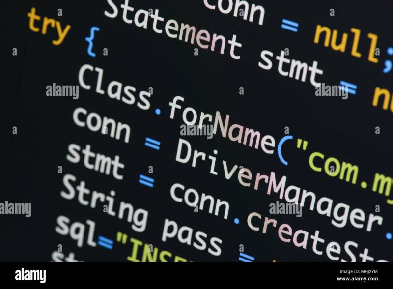 Java Source Code File Stock Vector Images Alamy - Sunset Patterns - Creative Ultra HD Collection