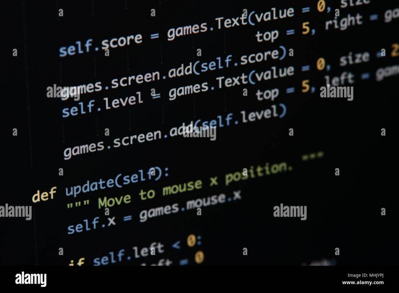 Real Python Code Developing Screen Programing Workflow Abstract Algorithm Concept Lines Of - Nature Photos - Modern HD Collection