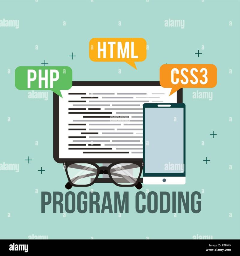 Program Coding Website Stock Vector Images Alamy - Premium Landscape Texture Gallery - Mobile