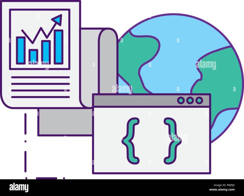 World Coding Program Development Document Stock Vector Image Art Alamy - Best Dark Wallpapers in Full HD