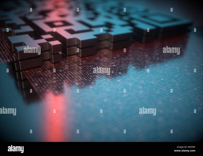 Binary And Quick Response Code Stock Photo Alamy - Vintage Patterns - Classic Full HD Collection