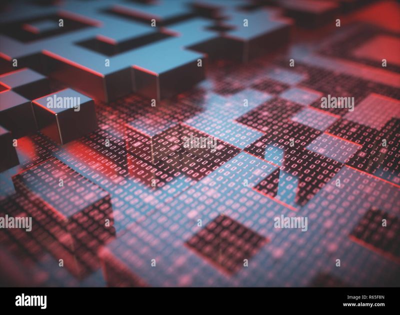 Binary And Quick Response Code Stock Photo Alamy - Geometric Illustrations - High Quality Full HD Collection