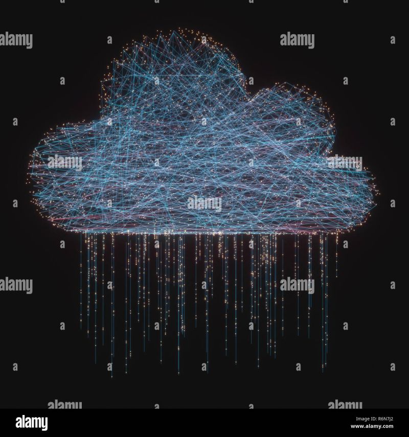 Cloud Computing Network Connectivity Stock Photo Alamy - Premium Colorful Design - High Resolution