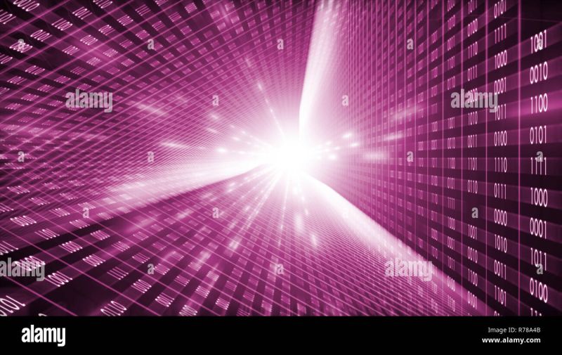 Binary Code Background Cloud Computing Iot And Artificial - Beautiful Dark Image - High Resolution