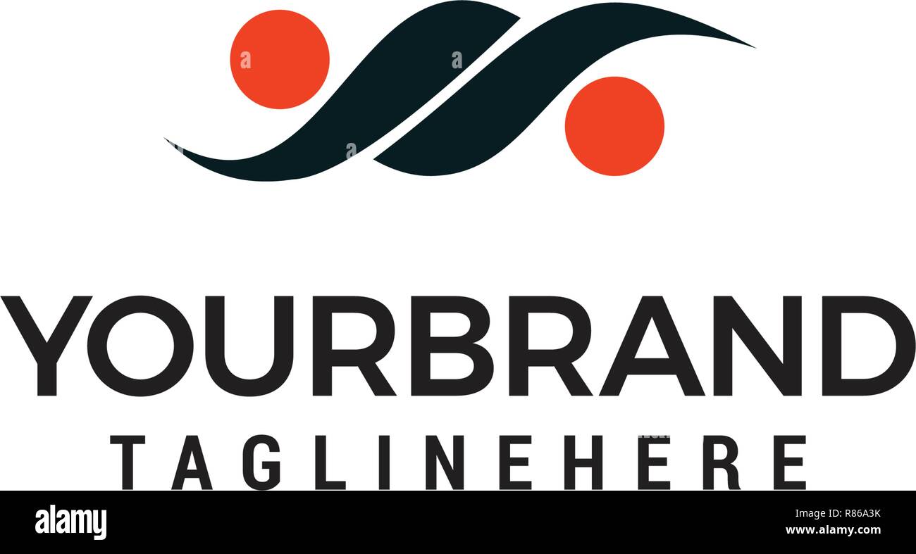 Community logo teamwork group hi-res stock photography and images