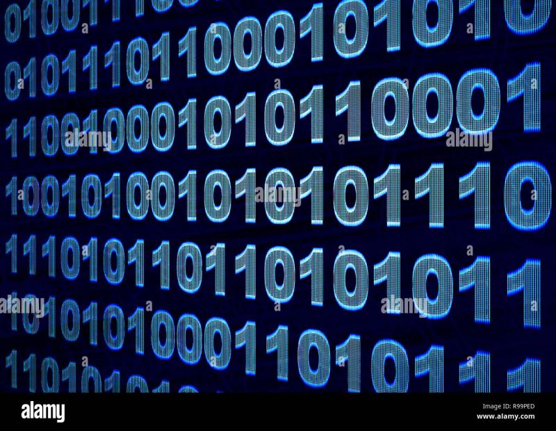 Source Code Binary Computer Data Internet Concept Stock Photo Alamy - Incredible Sunset Texture - Retina