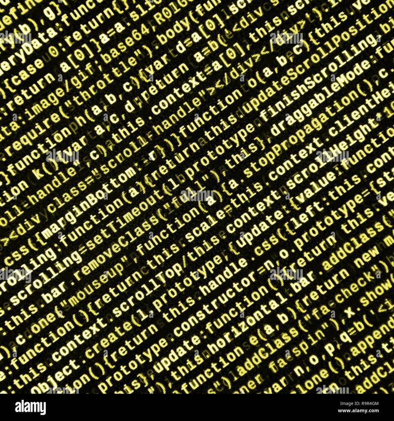 Modern Tech Information Technology Website Coding Standards For Web Design Stock Photo Image - Best Dark Patterns in Retina