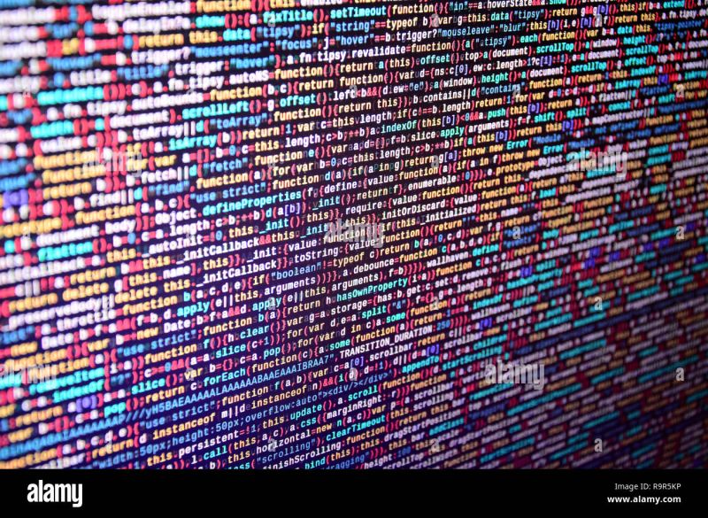 Shallow Depth Of Field Selective Focus Effect Programming Source Code - Modern Light Background - High Resolution