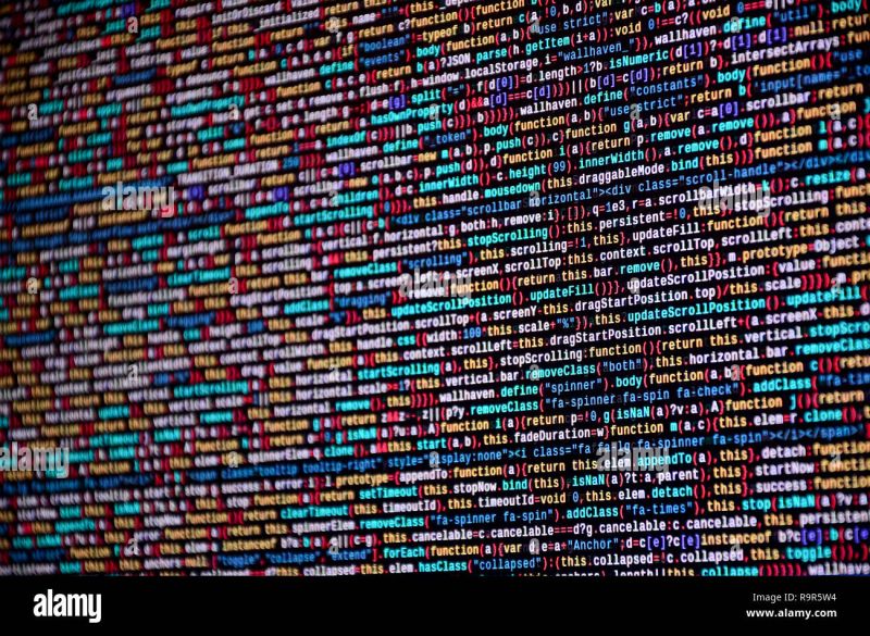 Shallow Depth Of Field Selective Focus Effect Programming Source Code - Abstract Pattern Collection - Full HD Quality
