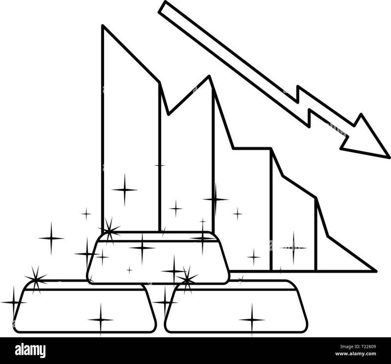 Decrease Diagram Chart Business Report Vector Illustration Stock Vector Image Art Alamy - Premium Gradient Illustration Gallery - Full HD