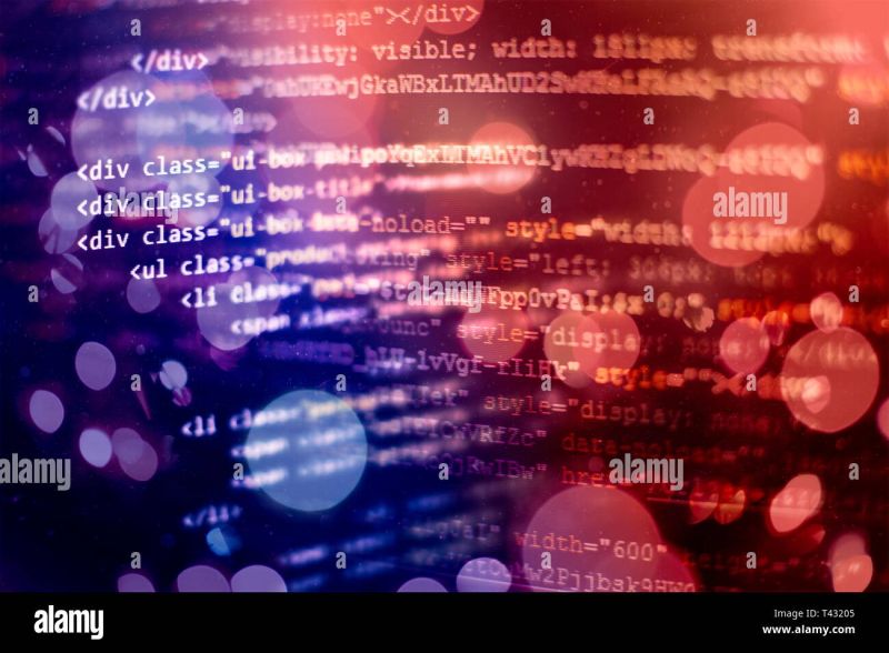 Computer Programming Often Shortened To Programming Is A Process Stock Photo Alamy - Premium Geometric Design Gallery - Ultra HD