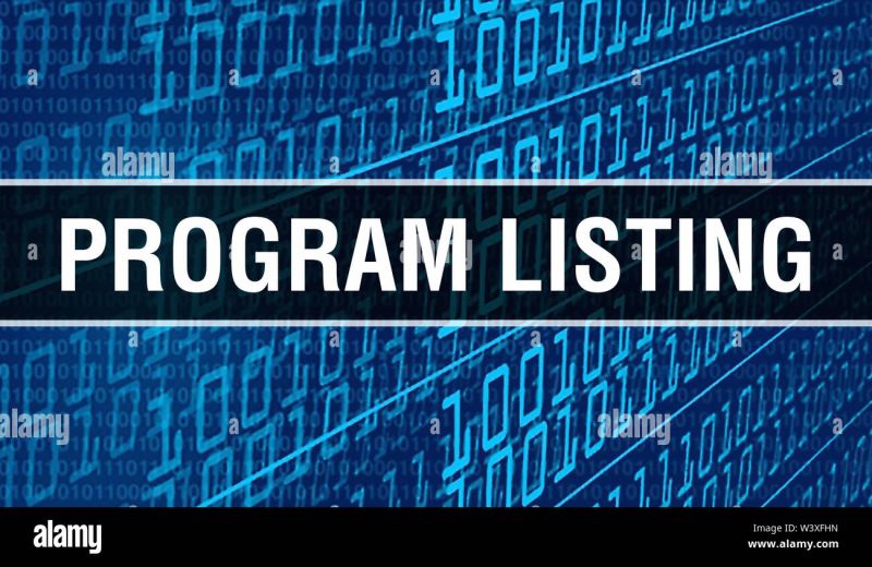 Program Code Written Listing Database Background And Coding - Best Abstract Arts in Retina