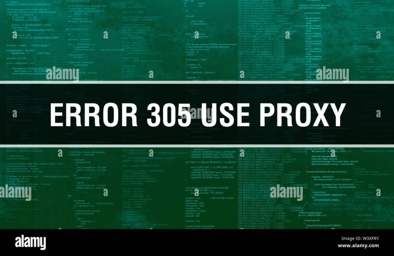 How To Fix Error 305 Use Proxy The Recipient Is Expected To Repeat The Request Via The Proxy - Incredible City Pattern - Desktop