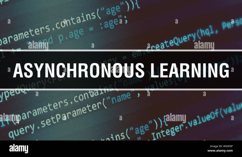 Asynchronous Programming Languages Text Hi Res Stock Photography And - Premium Dark Picture Gallery - Desktop