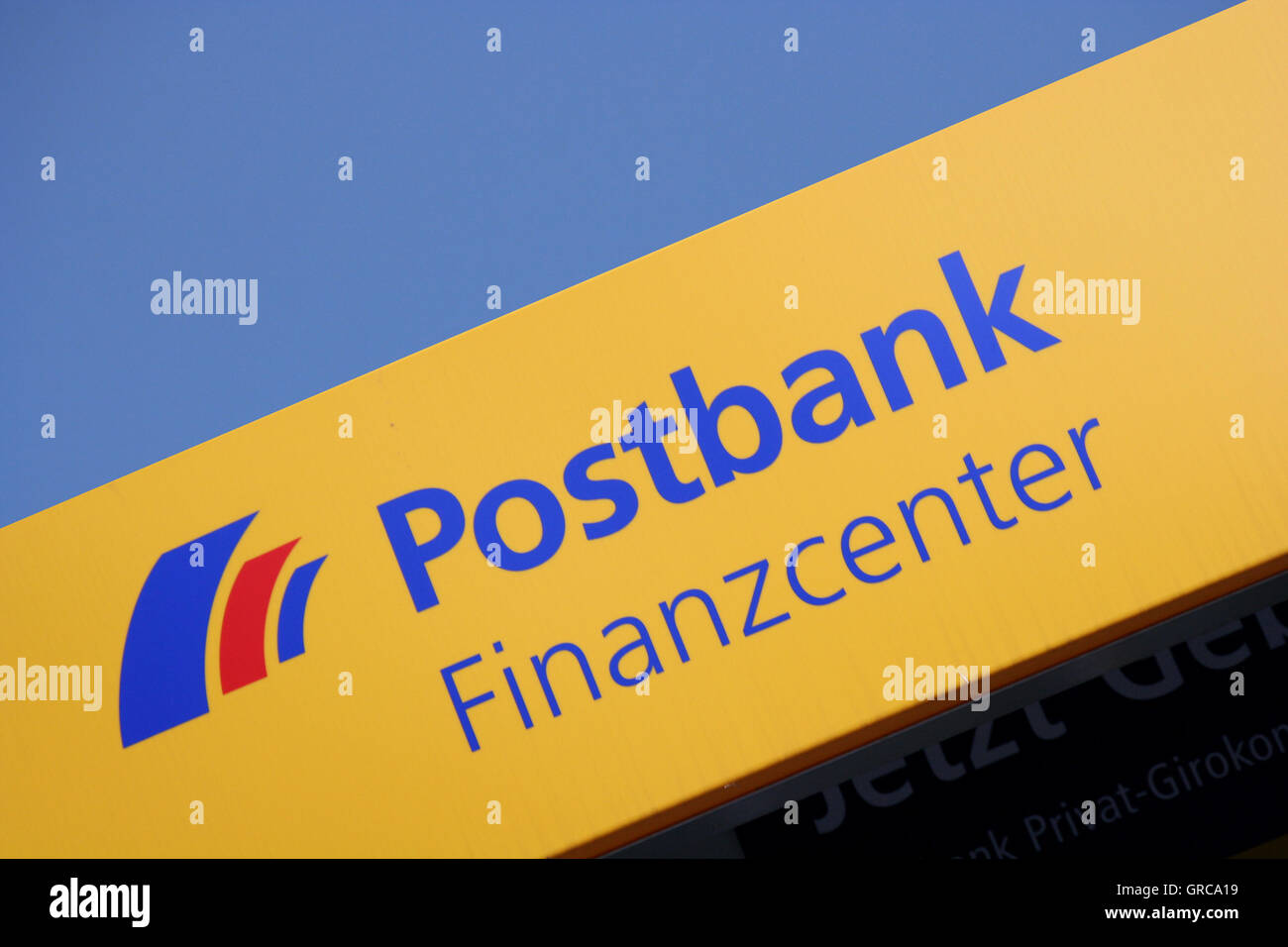 Deutsche postbank -fotos und -bildmaterial in hoher auflösung