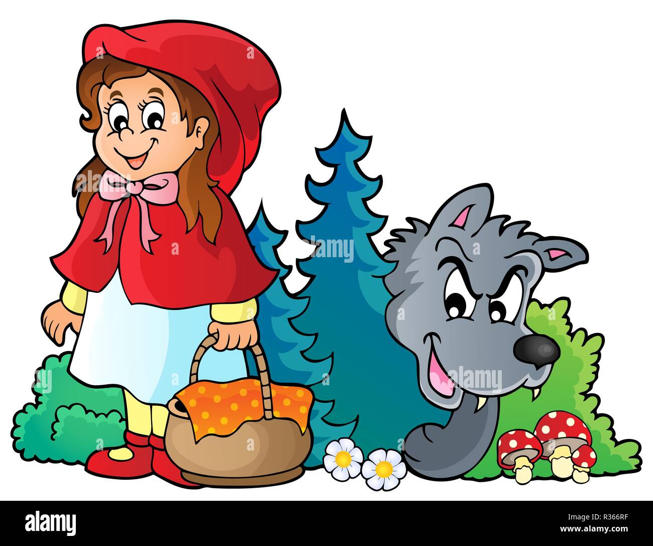 Como Dibujar A Caperucita Roja Fotos E Imagenes De Stock Alamy