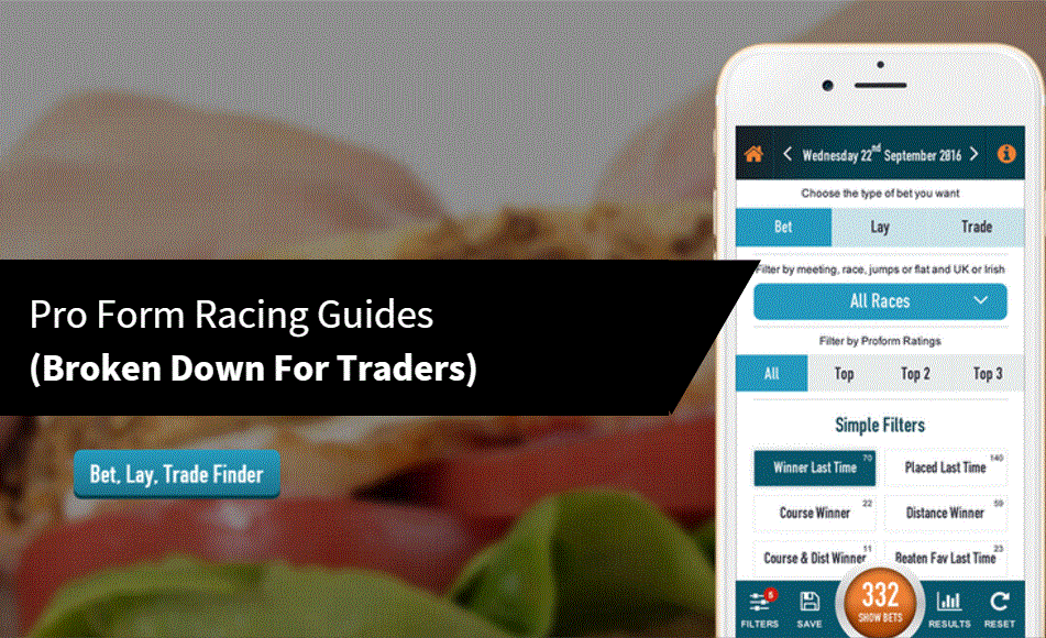 Pro Form Racing Guides - Broken Down... (for Trading)