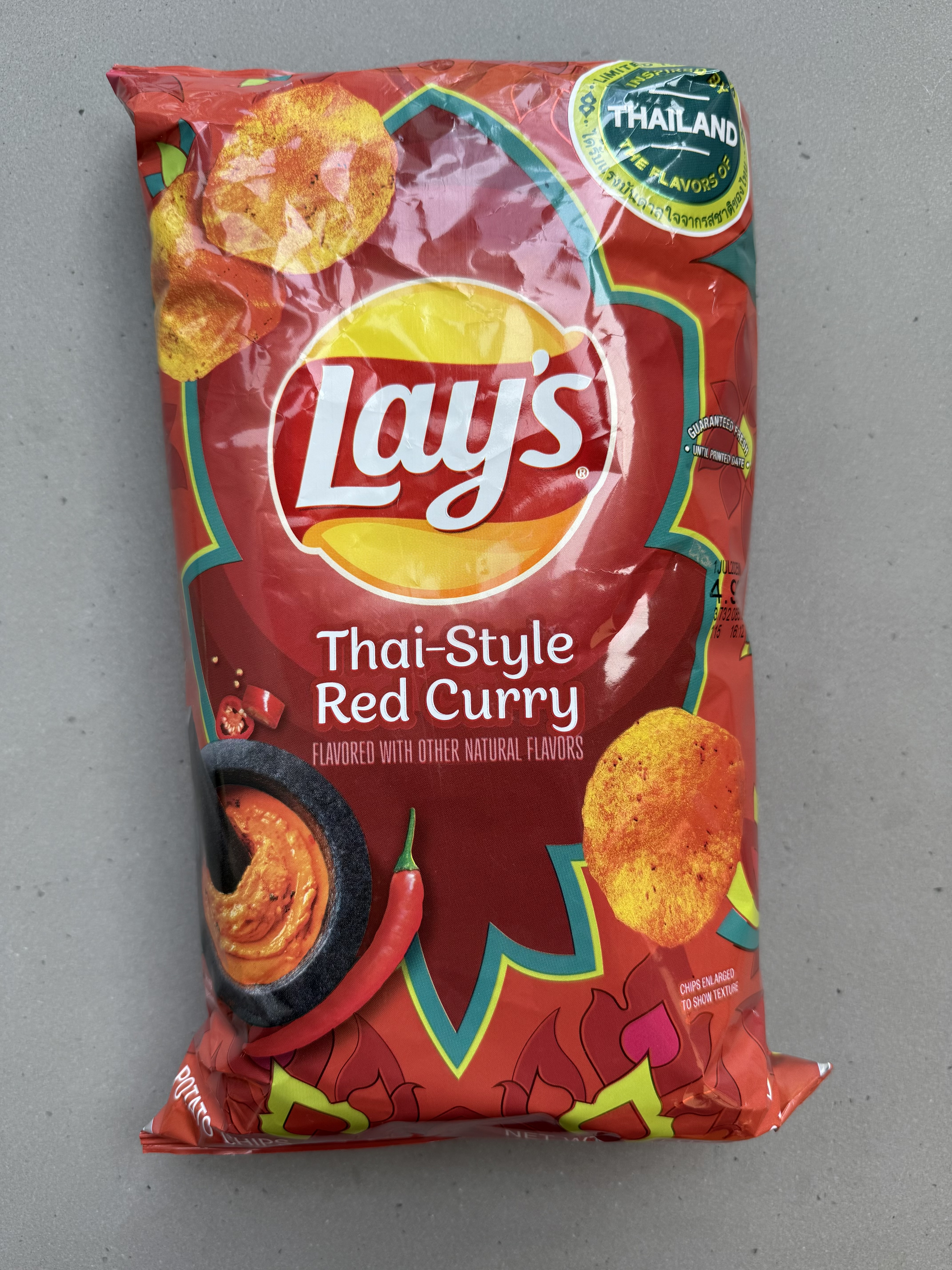 Lay's Thai Style Red Curry