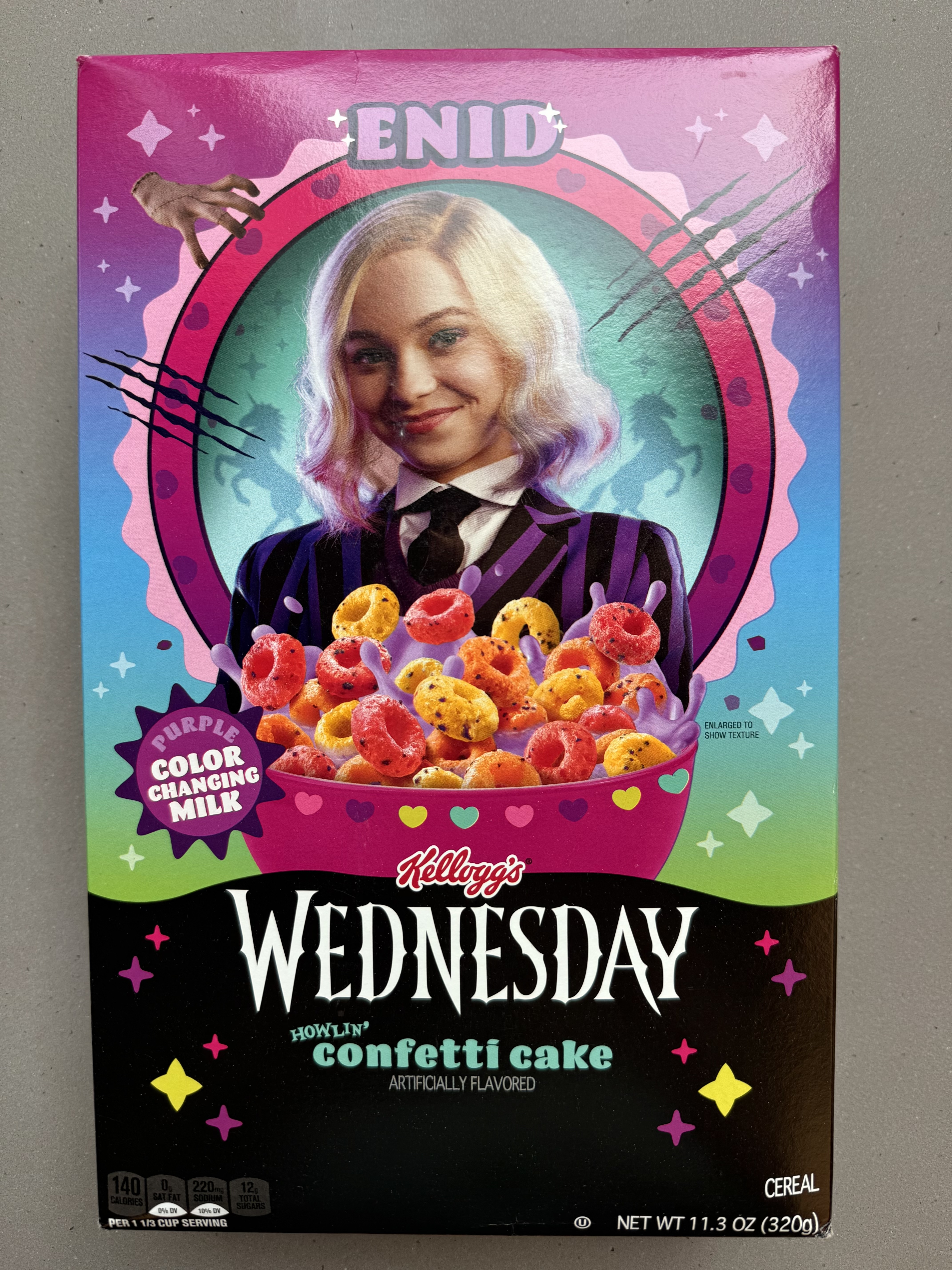 Wednesday Confetti Cake Cereal