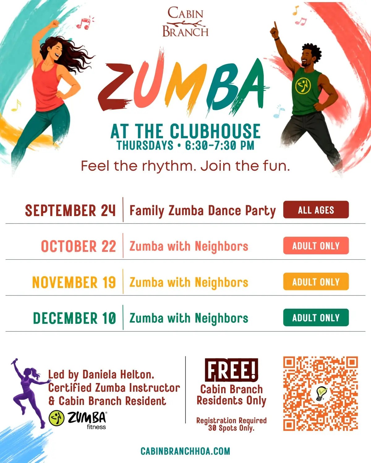 zumba flyer