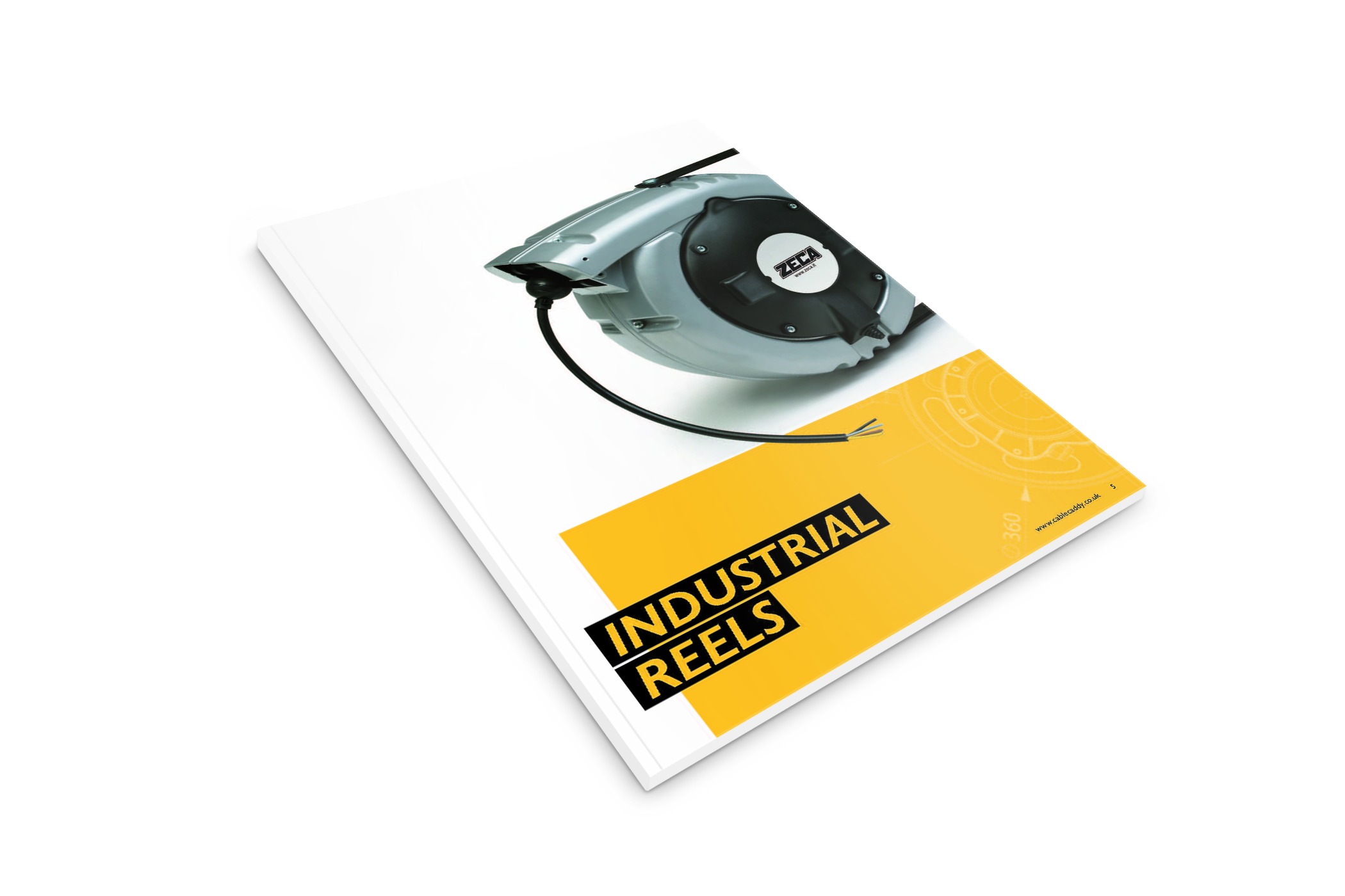 Industrial cable reels brochure from Cablecaddy - read our full brochure