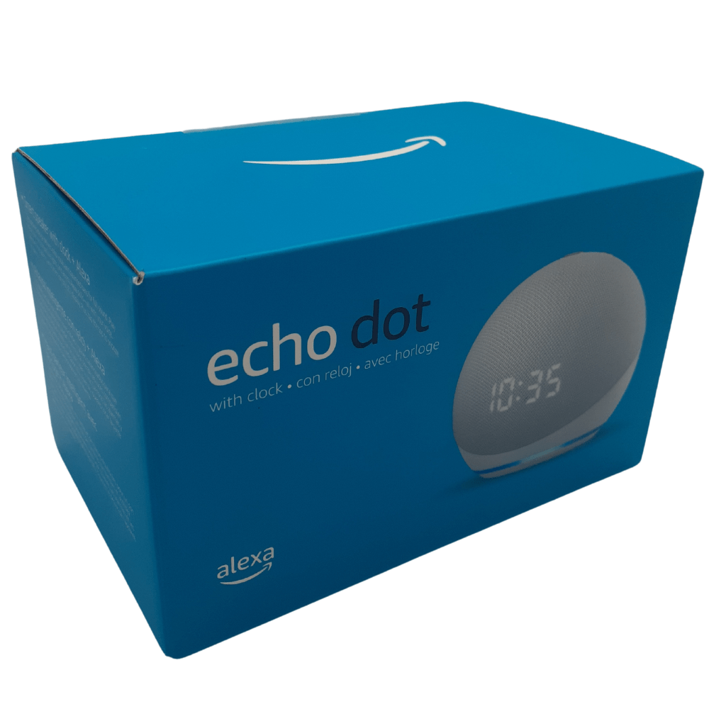 Amazon Echo Dot Con Reloj Blanco - CabShop