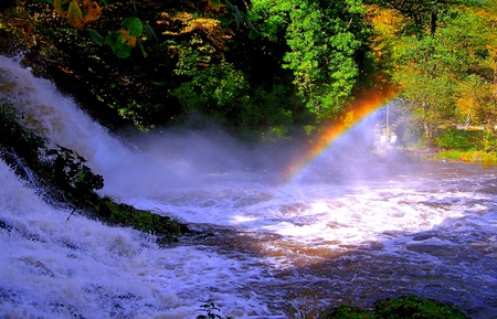 3d nature wallpaper, rainbow wallpaper, love wallpaper, artistic wallpaper, wallpaper. Waterfall Outcome By Rainbow Waterfalls Nature Background Wallpapers On Desktop Nexus Image 296651