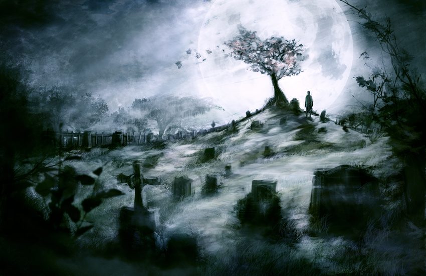 Image result for Graveyard art