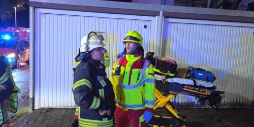 FW Datteln: Wohnungsbrand am Neuer Weg - Eine Person verletzt