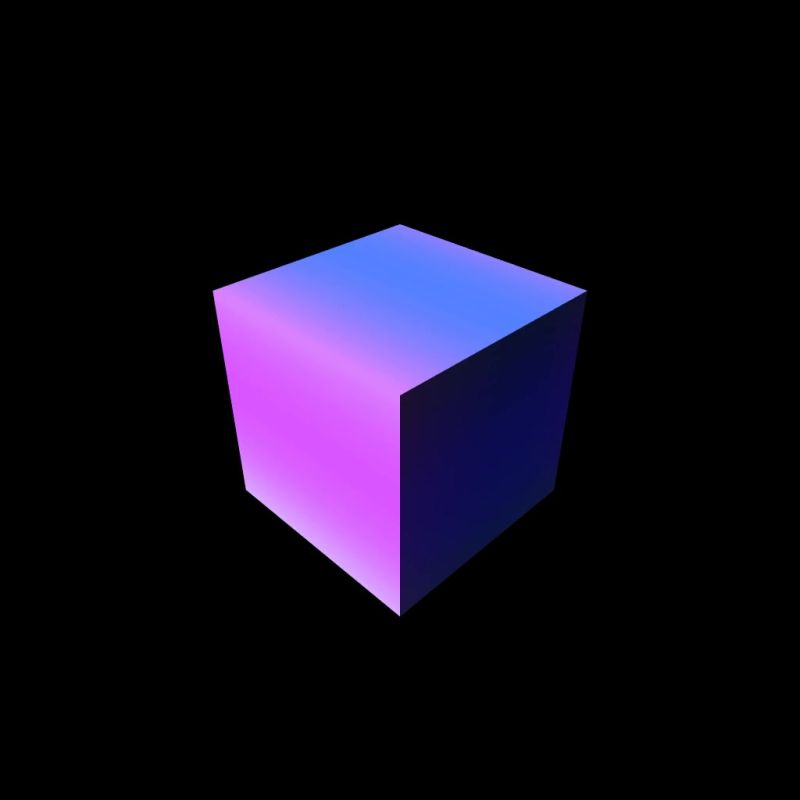 Cacheflowe Art Digital Space Cube - Light Illustration Collection - Full HD Quality