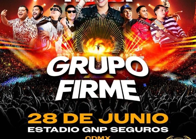 Grupo Firme confirma concierto en la Ciudad de México