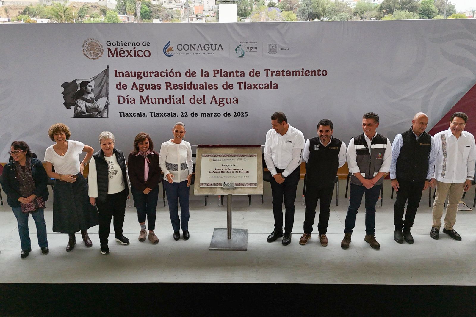INAUGURACIÓN DE LA PLANTA DE TRATAMIENTO DE AGUAS RESIDUALES DEL ESTADO DE TLAXCALA
