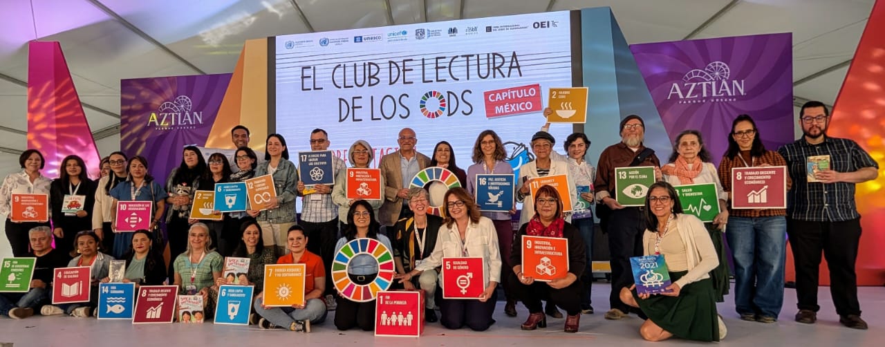 ONU y aliados lanzan el primer catálogo del Club de Lectura de los ODS en México