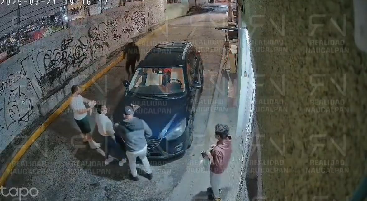 Asalto a familia en Naucalpan