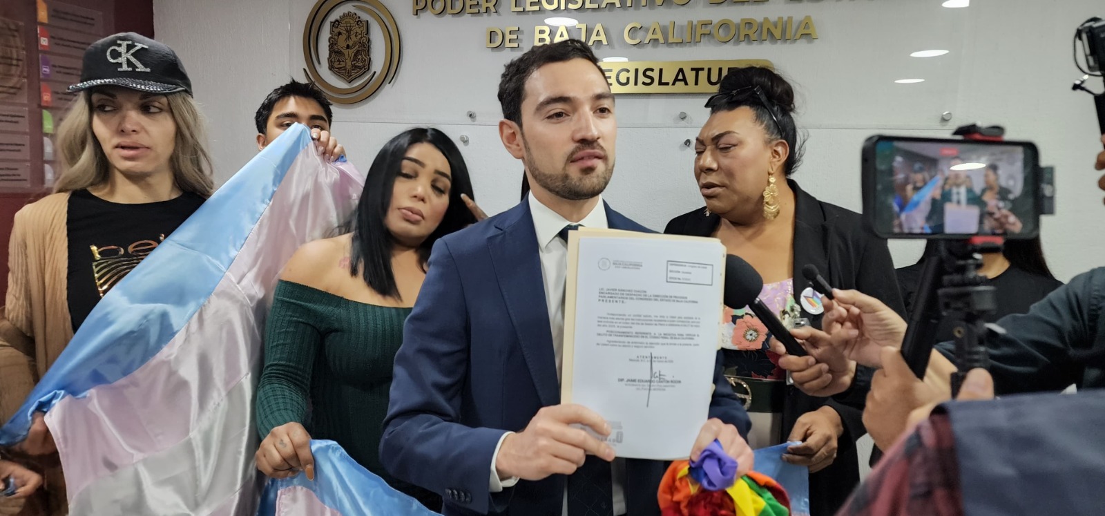 Presenta diputado Jaime Cantón iniciativa para tipificar el delito de transfeminicidio en BC