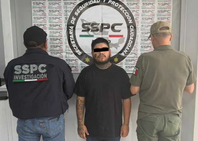 Detienen en Tamaulipas a un hombre requerido por el gobierno de Estados Unidos