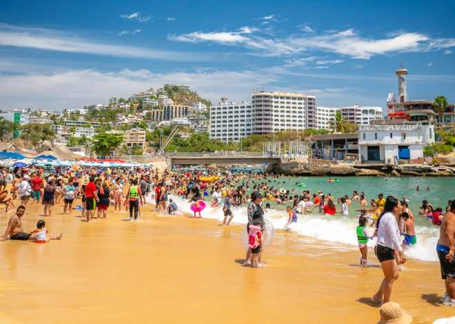 Turismo en Guerrero alcanza alta ocupación hotelera previo a Semana Santa