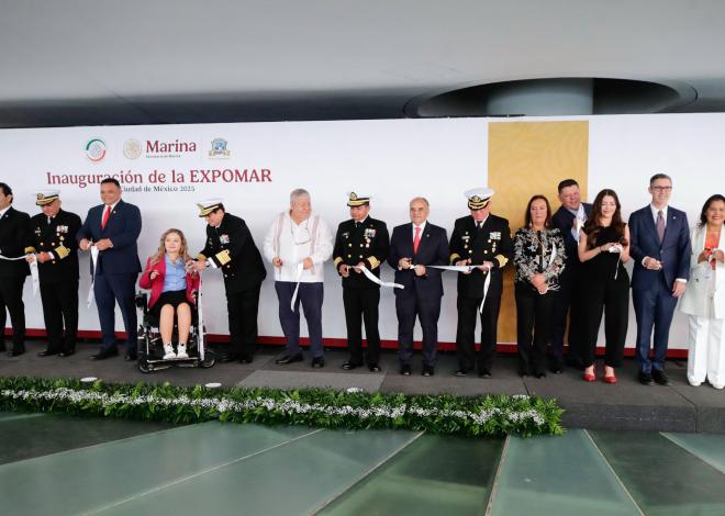 Inauguran en el Senado de la República EXPOMAR 2025